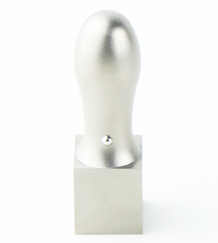 鏡面シルバーチタン印章