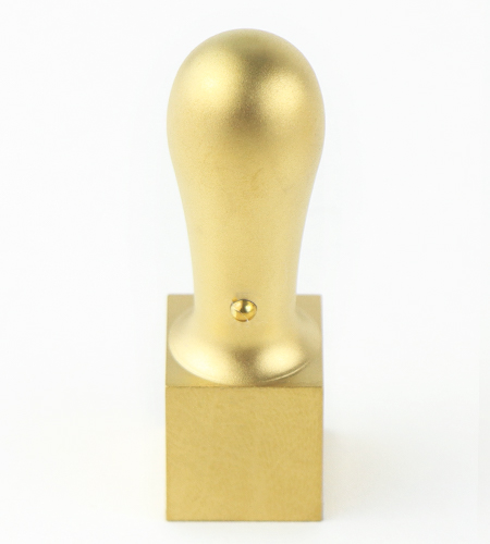 鏡面ローズゴールドチタン印章