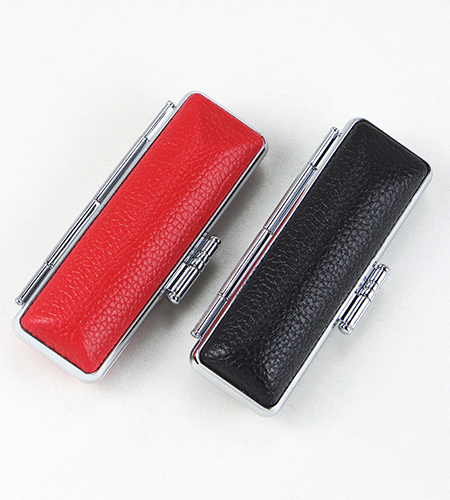 個人印鑑ケース 皮革